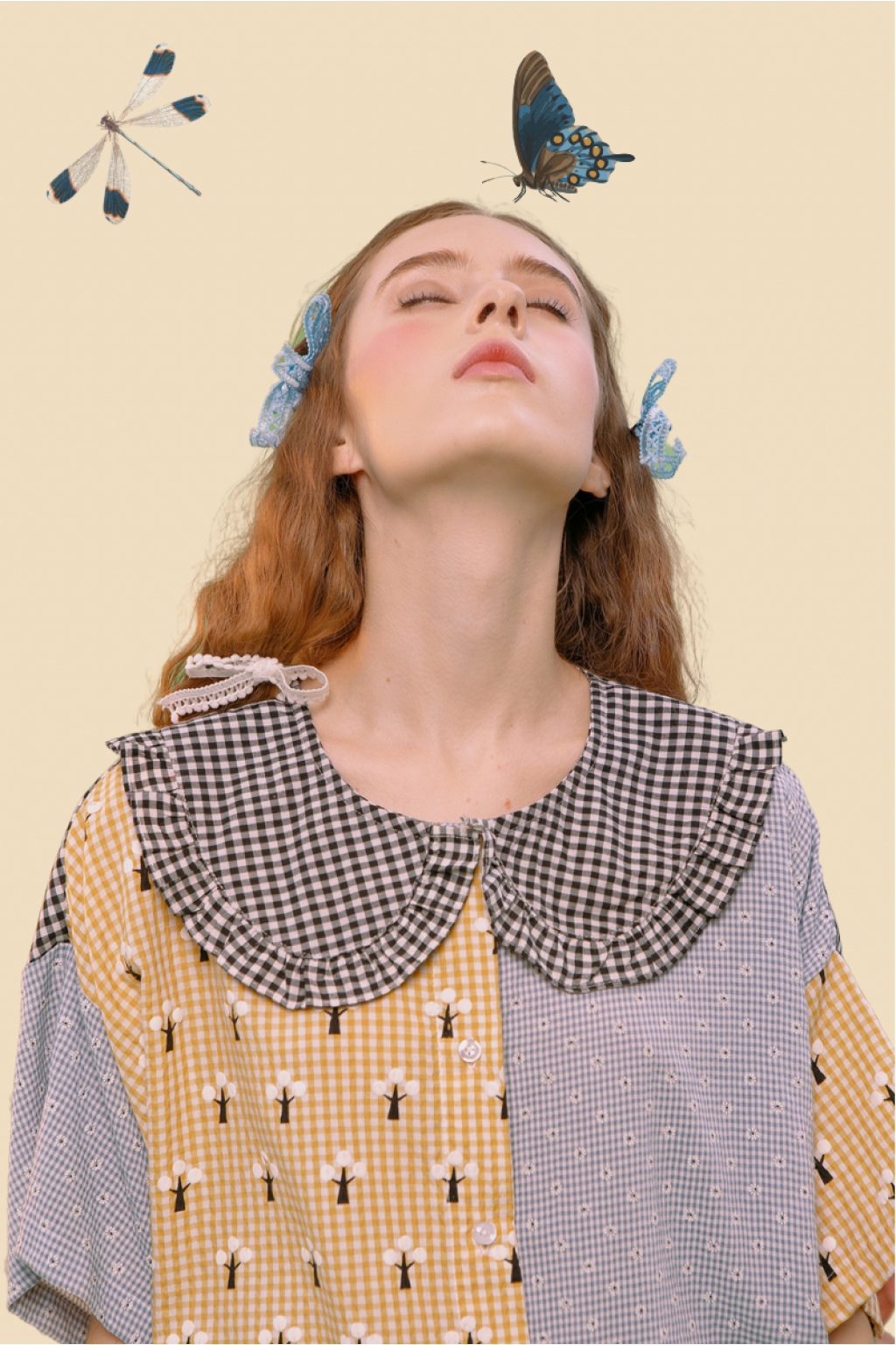 UIRA SHIRT YELLOW / BLACK CHECKS